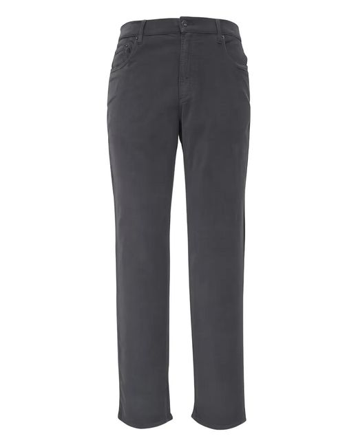 Faherty Brand Gray Corduroy Trousers for men