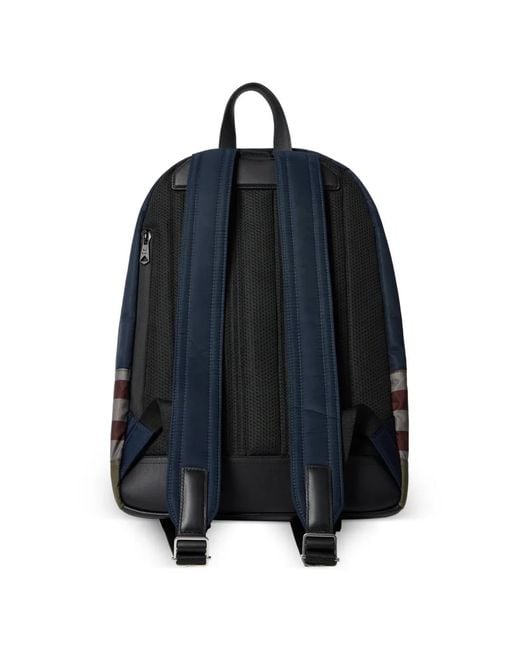 Paul Smith Blue Striped Backpack for men