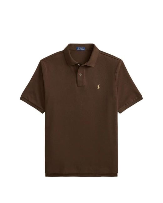 Polo Ralph Lauren Brown Polo Ajusté À Taille Élastique for men