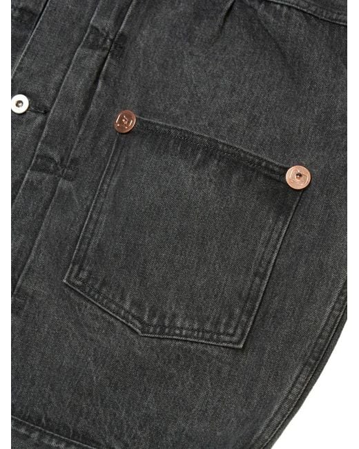 Woolrich Black Outdoor Label Selvedge Denim Jacket