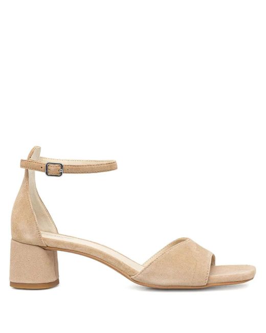 Vagabond Natural 45Mm Piper Block-Heel Ankle-Strap Sandals