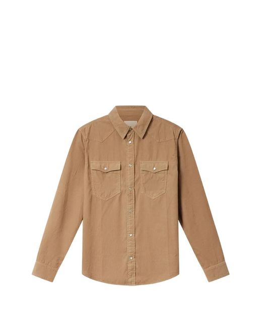 Isabel Marant Natural Vasco Shirt for men