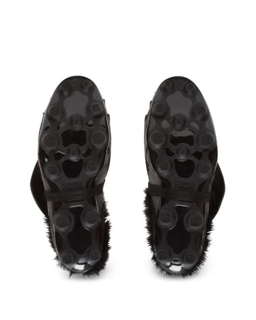 Balmain Half Time Slipper in Black für Herren