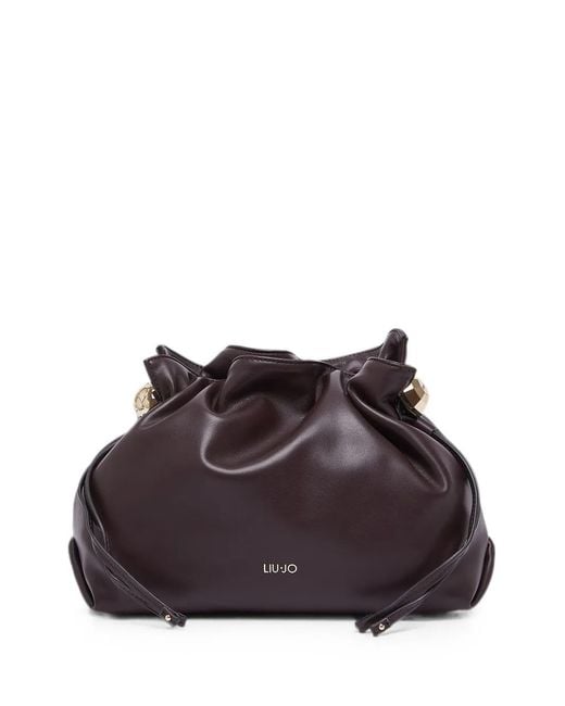 Liu Jo Purple Medium Riccy Shoulder Bag