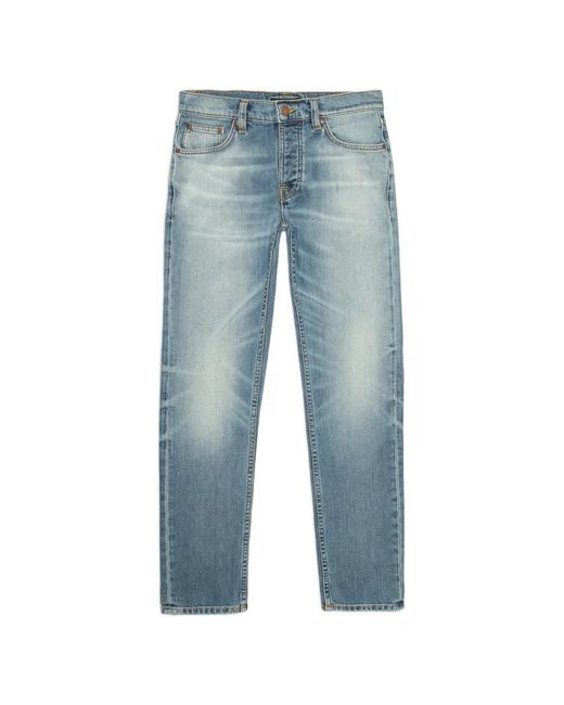 Vaqueros Solid Ollie Nudie Jeans de hombre de color Blue