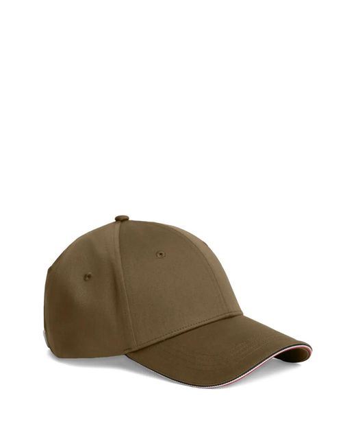 Tommy Hilfiger Brown Corporate Signature Baseball Cap for men