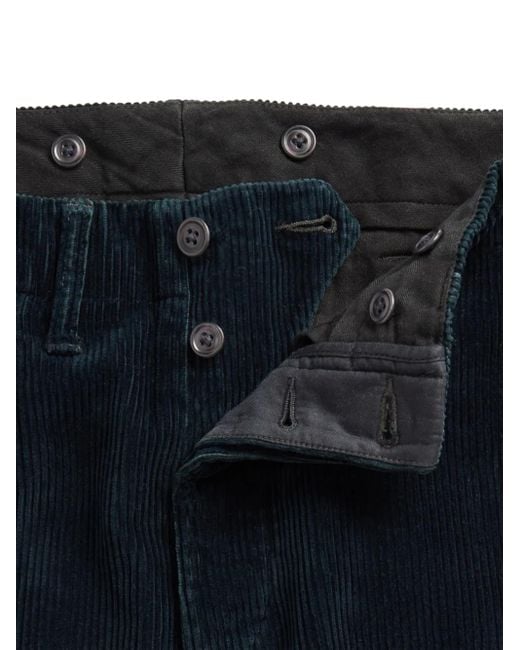 Pantalon En Velours Côtelé RRL pour homme en coloris Blue
