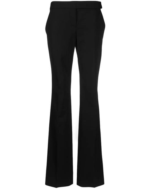 Stella McCartney Black Low Waist Slim Pants