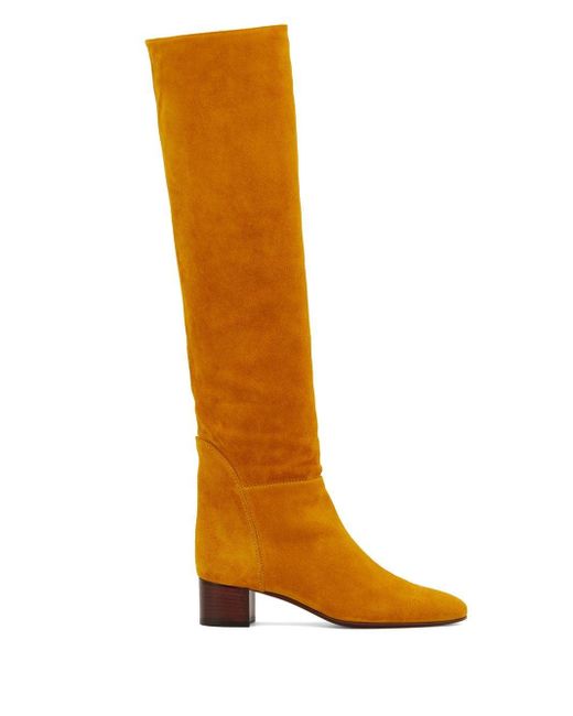giuseppe zanotti boots yellow