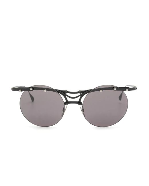 Innerraum Gray Round-Frame Sunglasses
