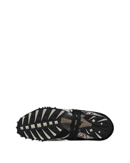 PUMA Black X A$Ap Rocky Mostro Gabbia Snakeskin Sneakers