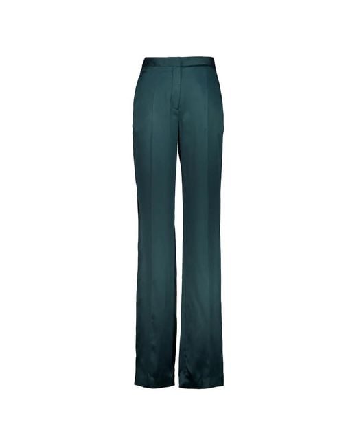 Tom Ford Blue Silk Satin Tuxedo Trousers