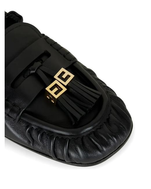 Elisabetta Franchi White Nappa Leather Loafers