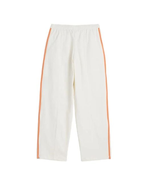Adidas White X Miaou Pantalon De Jogging À Logo Brodé