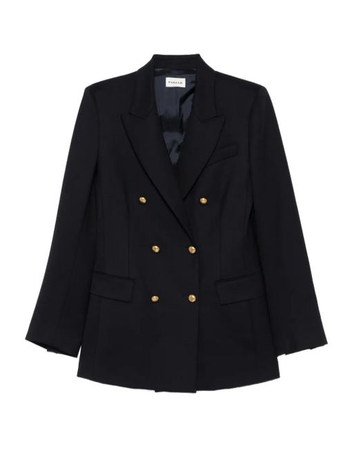 Blazer con doble botonadura P.A.R.O.S.H. de color Blue