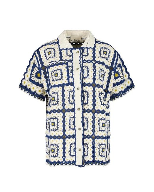 ALÉMAIS Blue Dolly Shirt