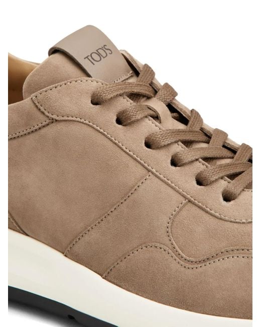 Tod's Brown Low Top Sneakers for men