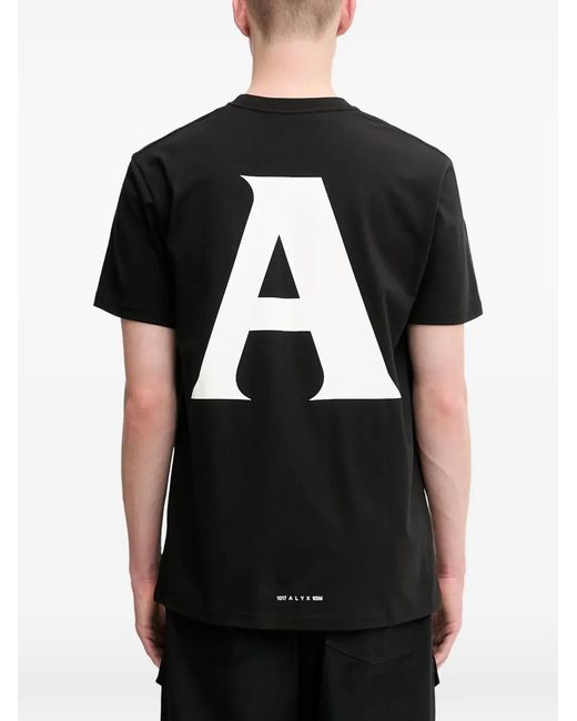1017 ALYX 9SM Black A-Graphic T-Shirt for men