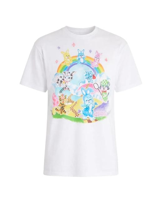 KENZO White Print T-Shirt for men