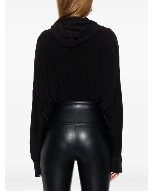 Norma Kamali Black Geraffter Body