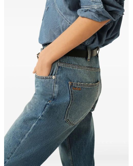 Ba&sh Blue Five-Pocket Denim Jeans
