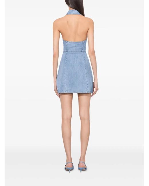 Robe Axelle À Coupe Courte Alice + Olivia en coloris Blue