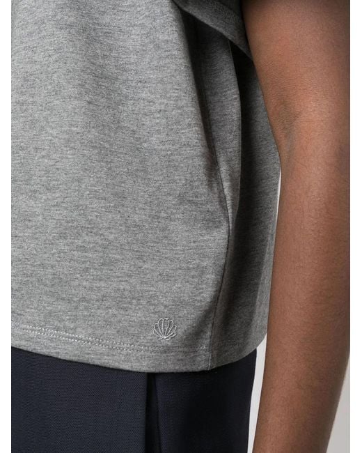 Loulou de Saison Gray Crew-Neck Oversized T-Shirt