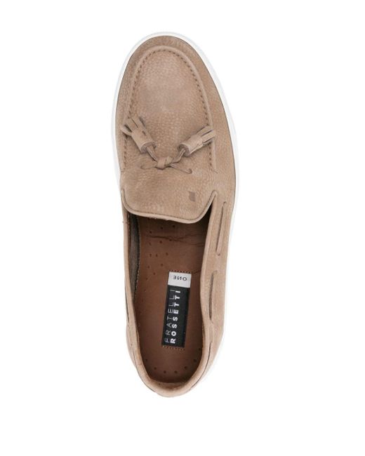 Fratelli Rossetti Natural Tassel-detail Leather Loafers for men
