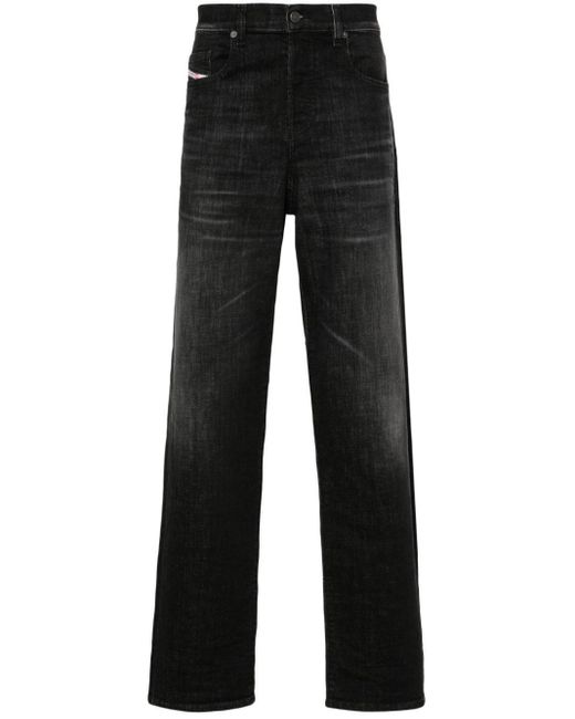 DIESEL 2020 D-Viker 09h34 Straight-Leg-Jeans in Black für Herren