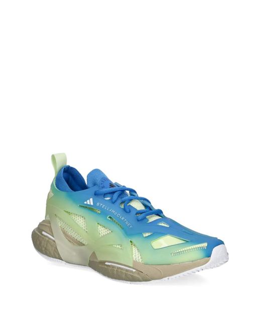 Adidas By Stella McCartney Blue Solarglide Sneakers