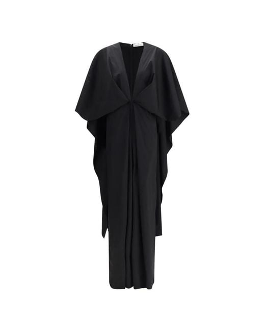 DI STAVNITSER Black Riva V-Neck Jumpsuit