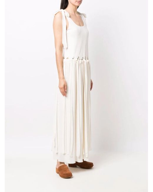 Chloé White Chloã Neutrals Dresses