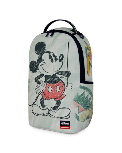 Sprayground Blue X Disney Old School Mickey Backpack for men