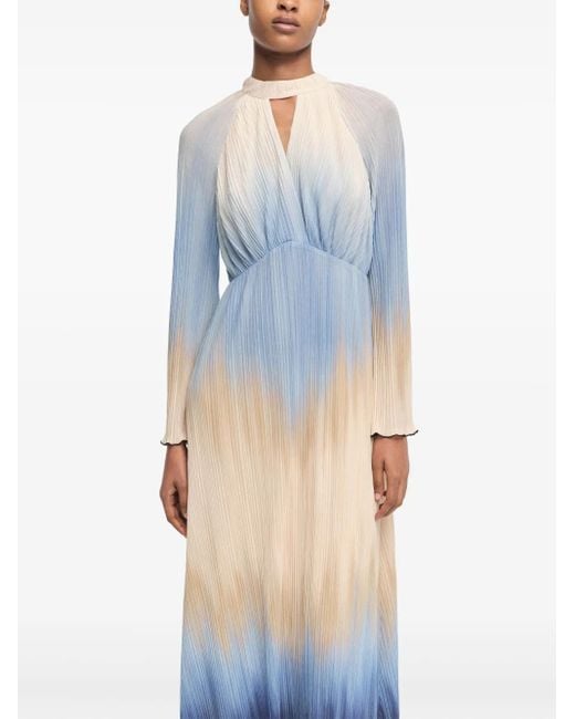 Jonathan Simkhai Blue Calina Dress