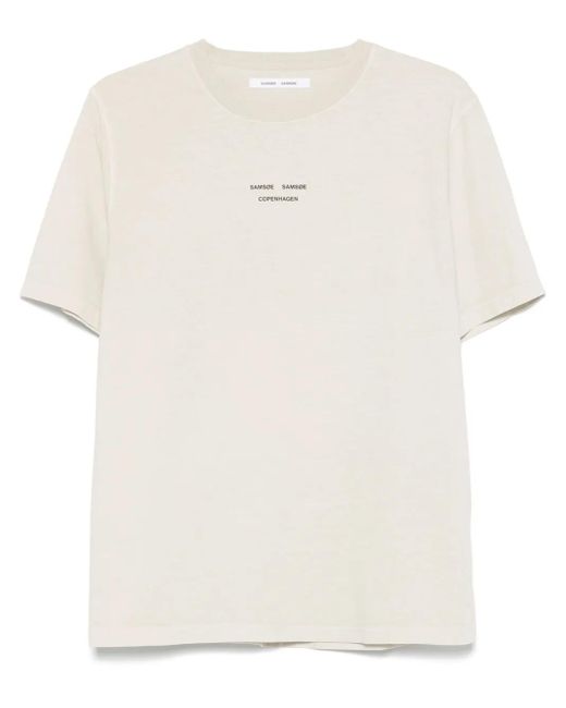 メンズ Samsøe & Samsøe Samarcus Tシャツ White