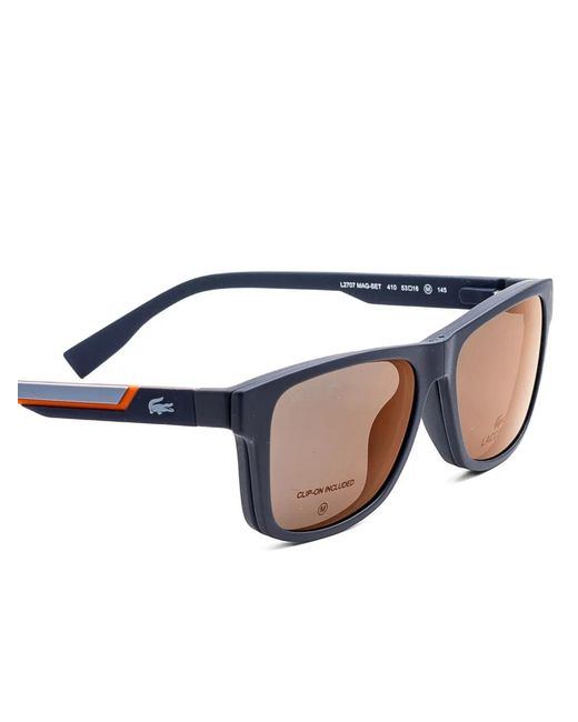 Lacoste Brown Logo-Print Glasses for men