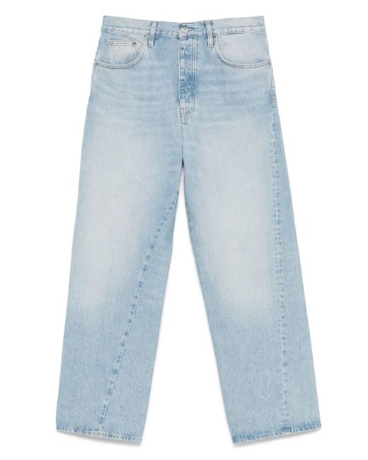 Jeans A Gamba Ampia di sunflower in Blue da Uomo