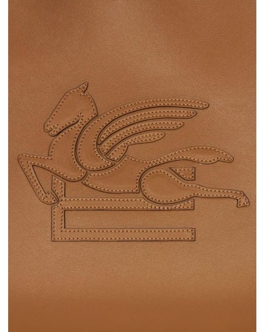 Etro Brown Medium Libra Tote Bag
