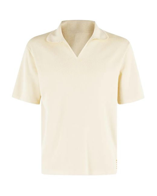 メンズ Fortela コットン Tシャツ White