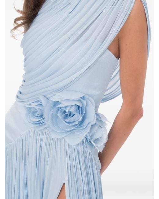 Ana Radu Blue Petal Dress