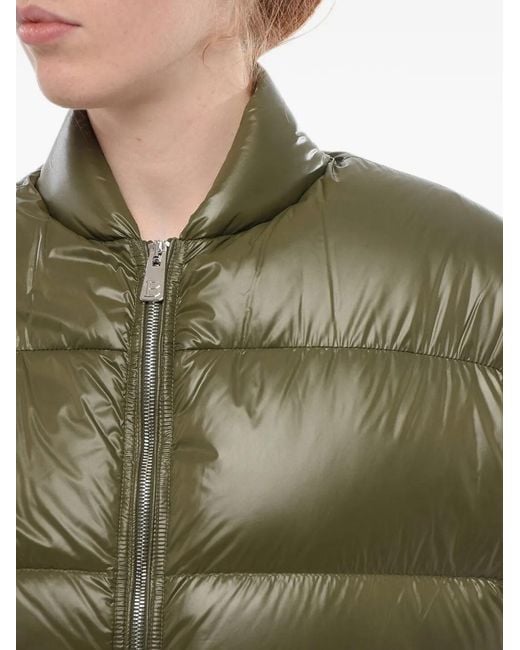 Bacon Green Storm Fury Quilted Sleeveless Jacket