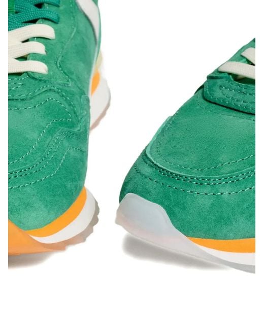 HOFF Green Virdis Suede Panelled Sneakers