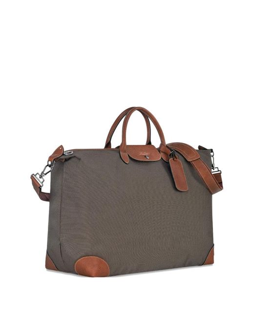 Longchamp Brown Xl Boxford Travel Bag