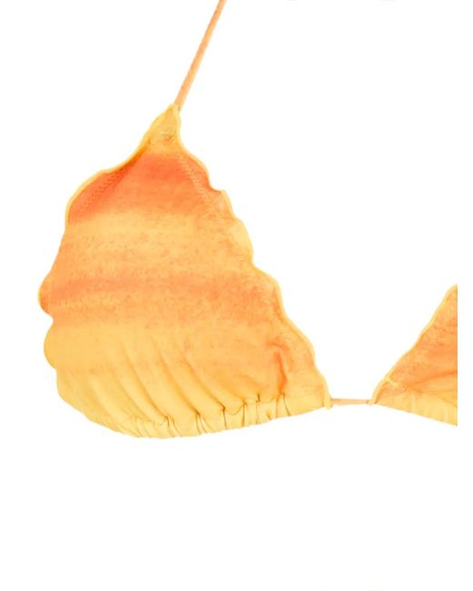 Amir Slama Orange Gradient Bikini Set