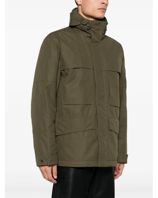 Stone Island Green Ghost Coat for men