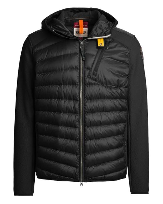 Parajumpers Nolan Gewatteerd Jack Met Capuchon in het Black voor heren