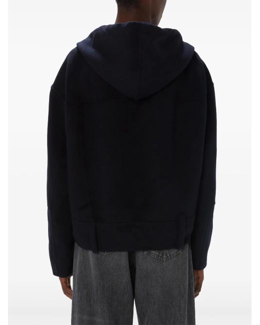 J.W. Anderson Blue Klassische Kapuzenjacke