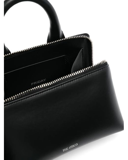 The Attico Black Friday Mini Leather Handbag