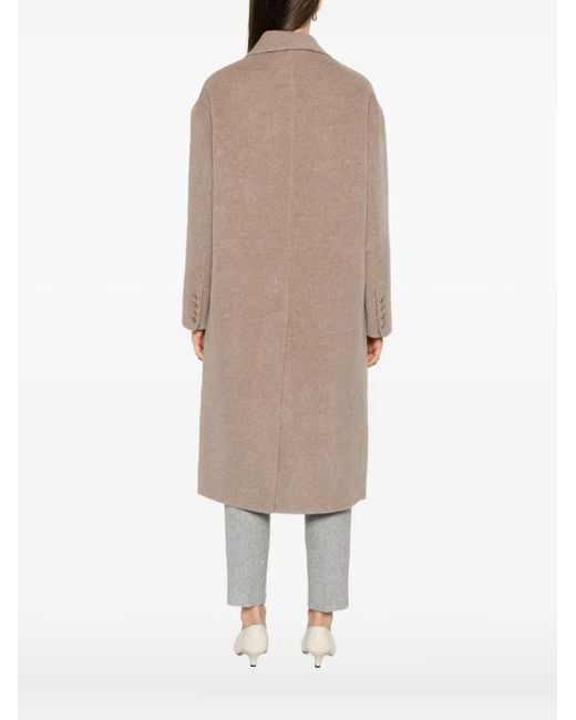 Ermanno Scervino Natural Efezia Mantel mit Klappentasche