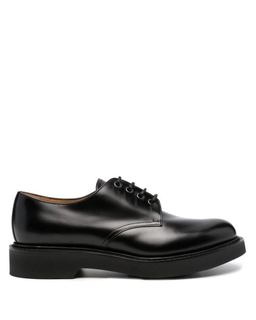 Zapatos derby Lymm Church's de hombre de color Black